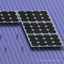 Kit de riel corto para techo metálico Tata Power Solar Picture Montaje solar